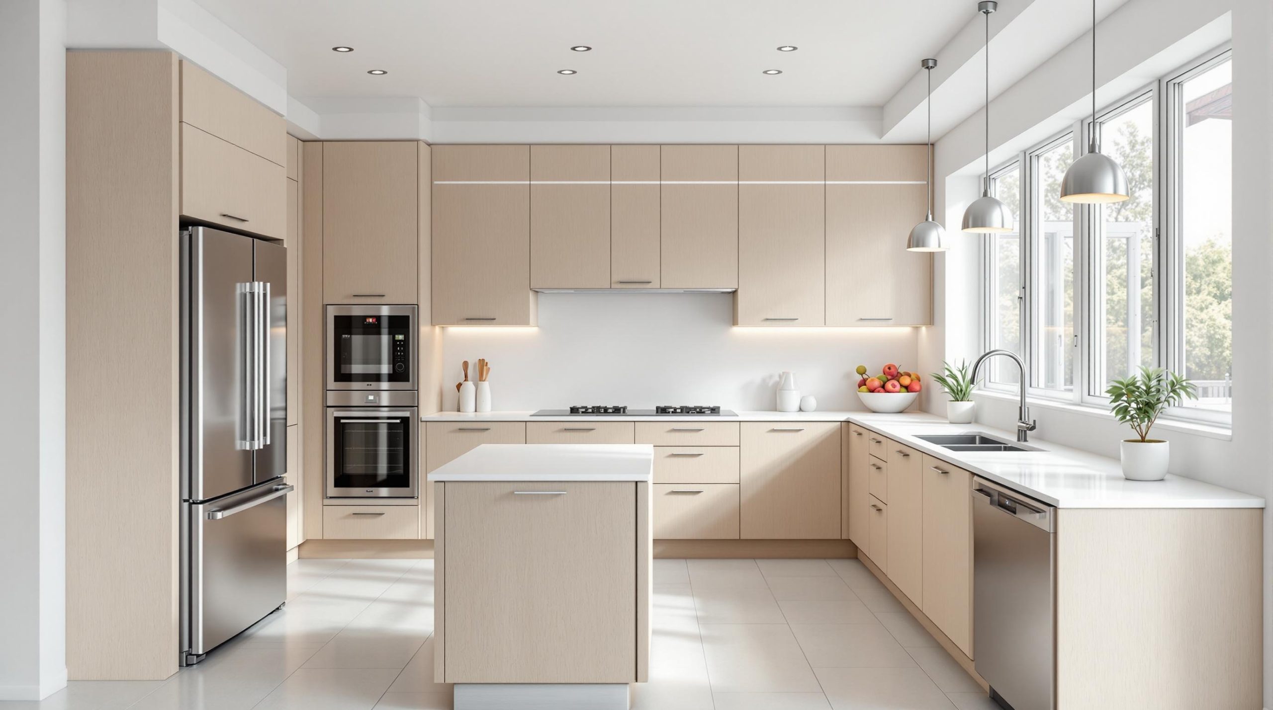 Aménager une cuisine en U : Conseils pratiques - Vie Harmonieuse