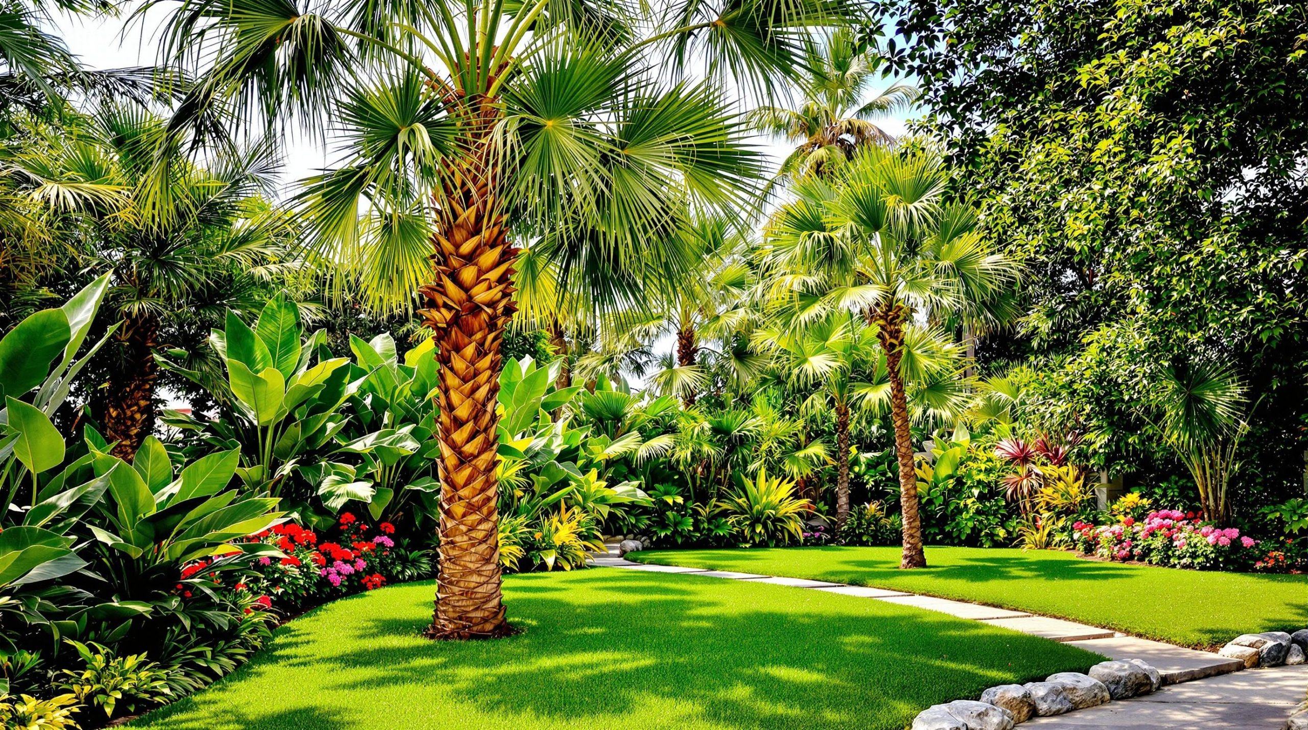 Créer un jardin avec des palmiers : Guide pratique - Vie Harmonieuse